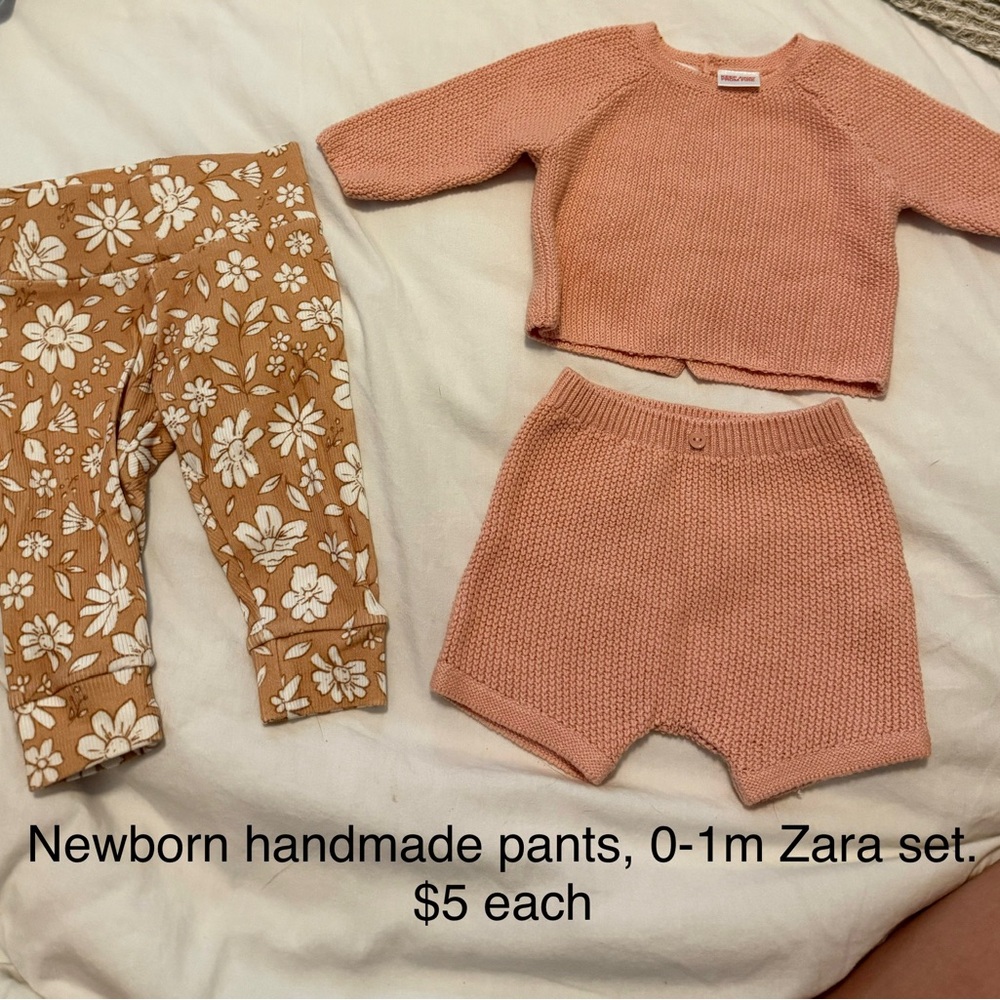 Newborn/0-3M clothing bundle